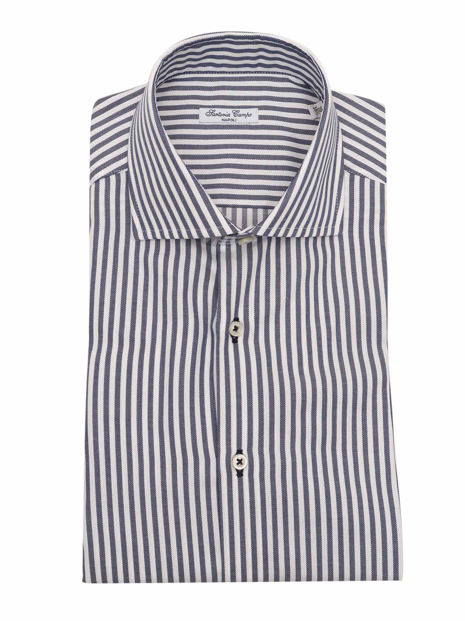 Mens Shirt Blue Cotton