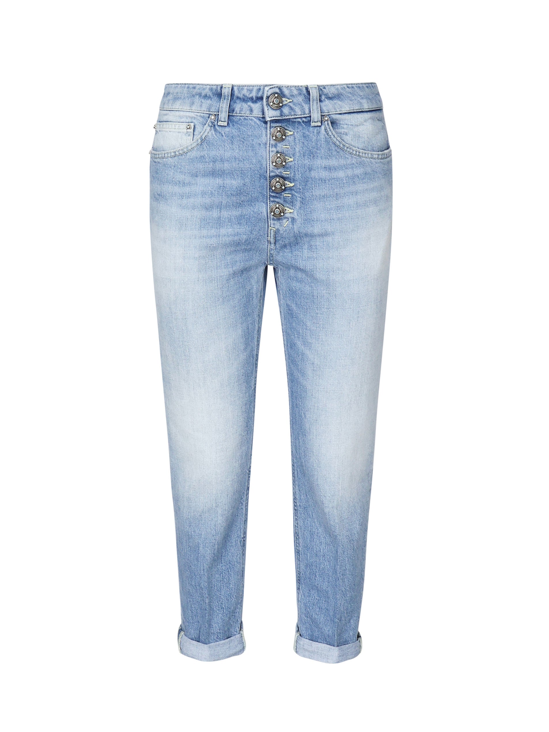 Dondup Jeans Blue Cotton