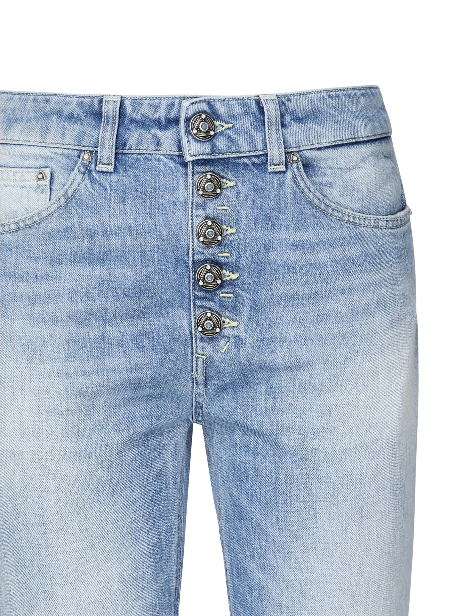 Dondup Jeans Blue Cotton