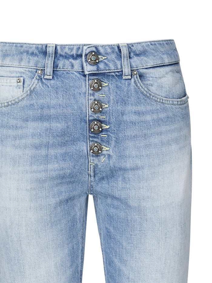 Dondup Jeans Blue Cotton