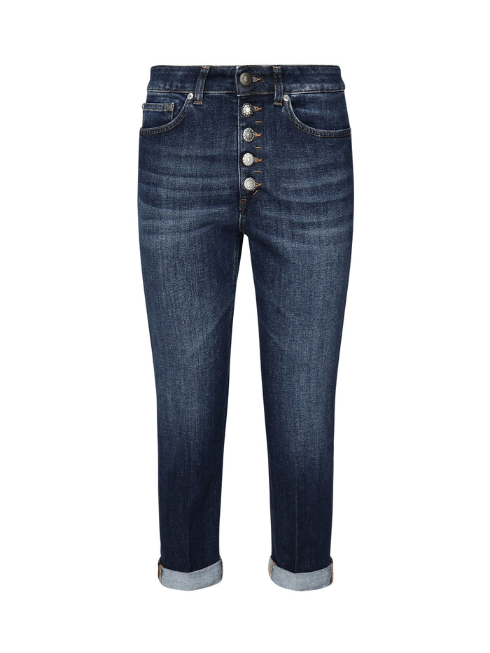 Dondup Jeans Blue Cotton