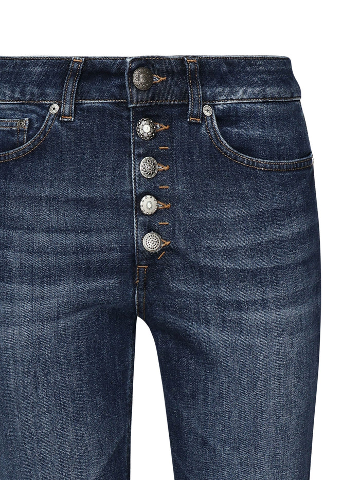 Dondup Jeans Blue Cotton
