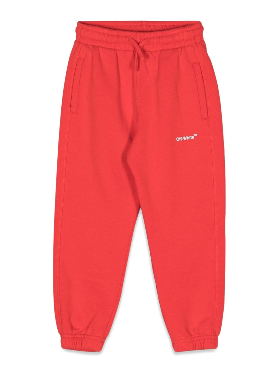 Sweatpants Red Cotton Trousers