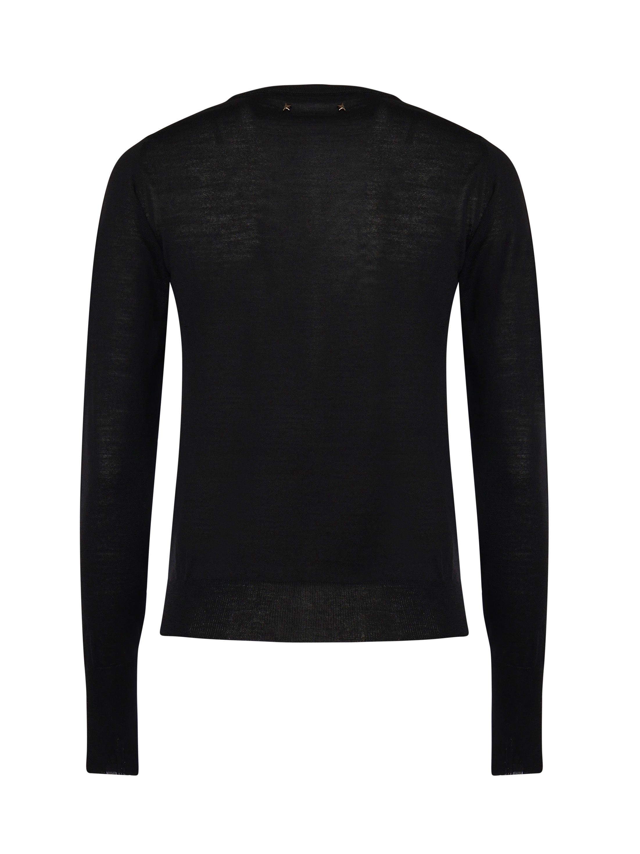 Golden Goose Sweaters Black Virgin Wool
