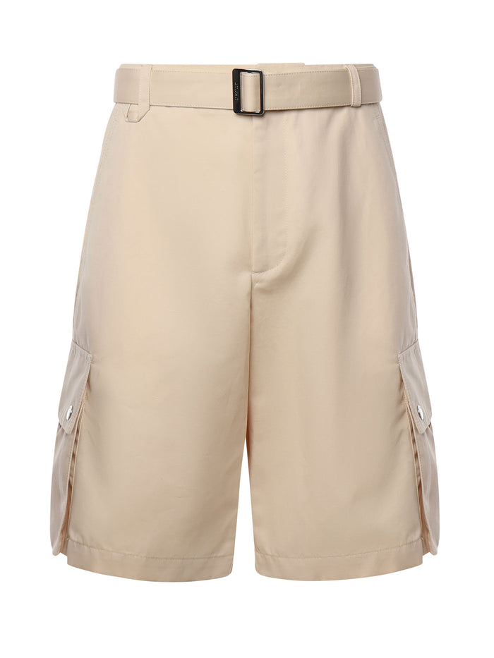 Jacquemus Shorts Beige Cotton