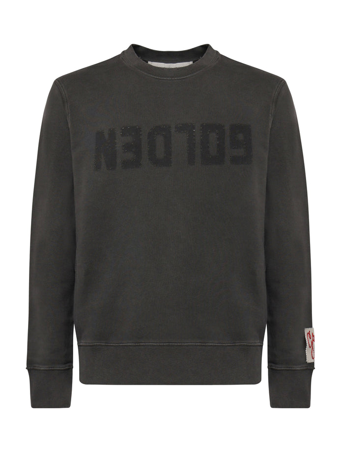 Golden Goose Sweaters Grey Cotton