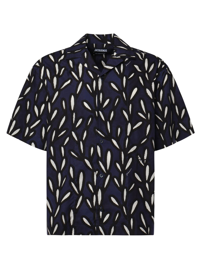 Jacquemus Shirts Blue Cotton
