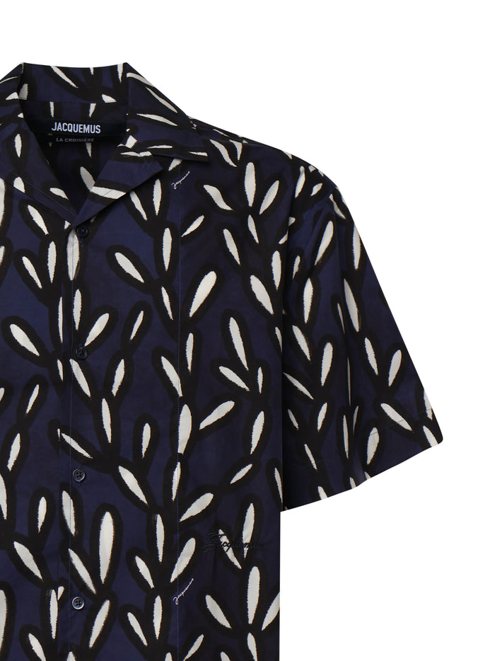 Jacquemus Shirts Blue Cotton