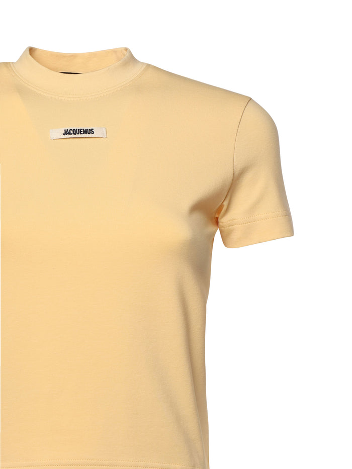 Jacquemus T-Shirts And Polos Yellow Cotton