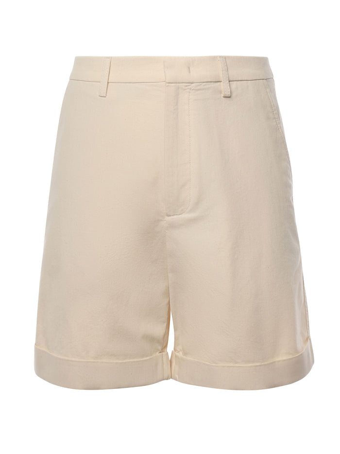 Valentino Garavani Shorts Beige Cotton