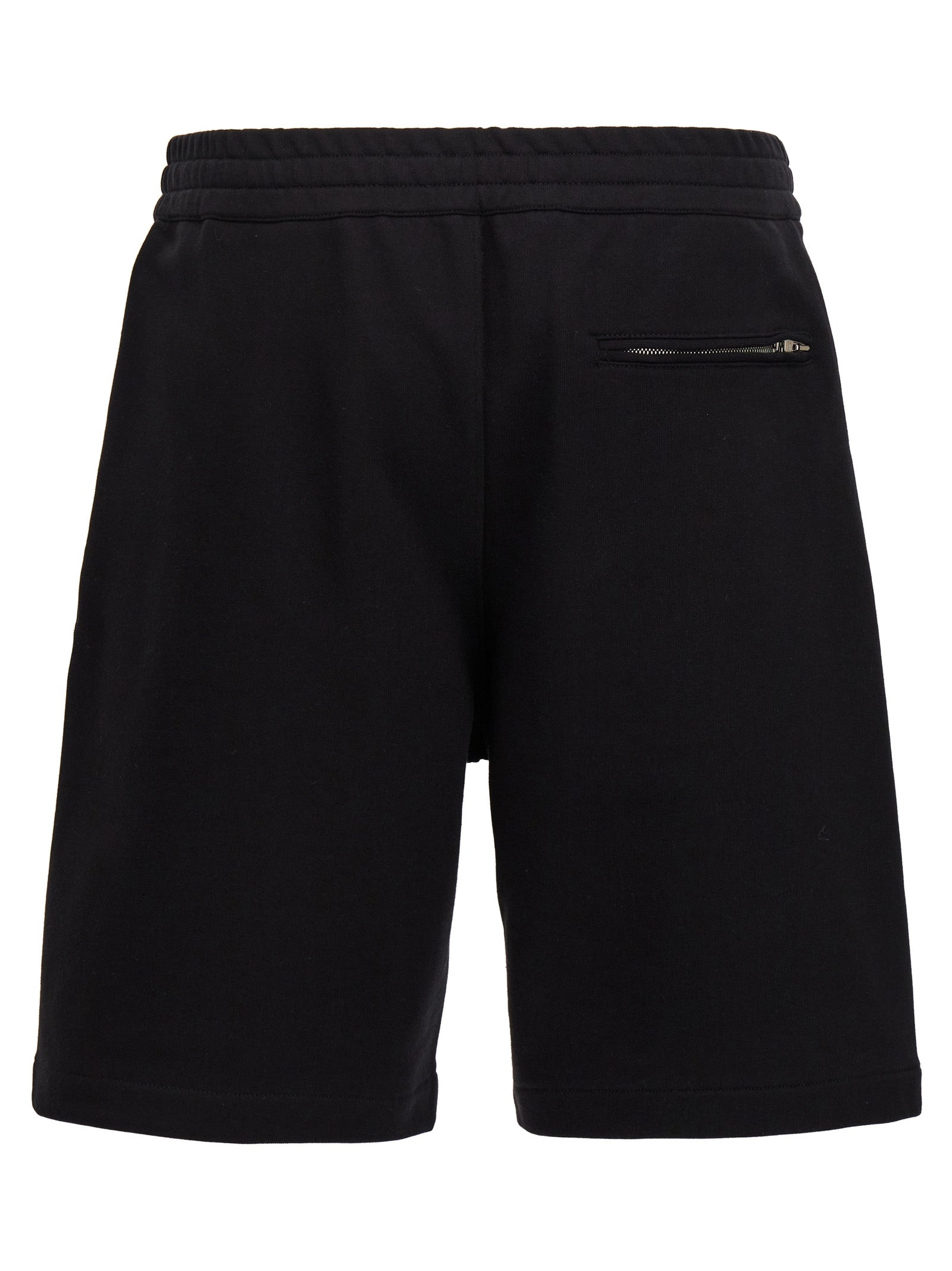Graffiti bermuda shorts Black Cotton Bermuda