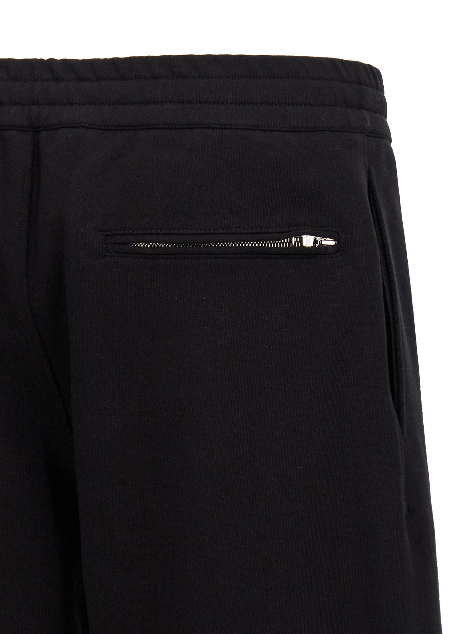 Graffiti bermuda shorts Black Cotton Bermuda