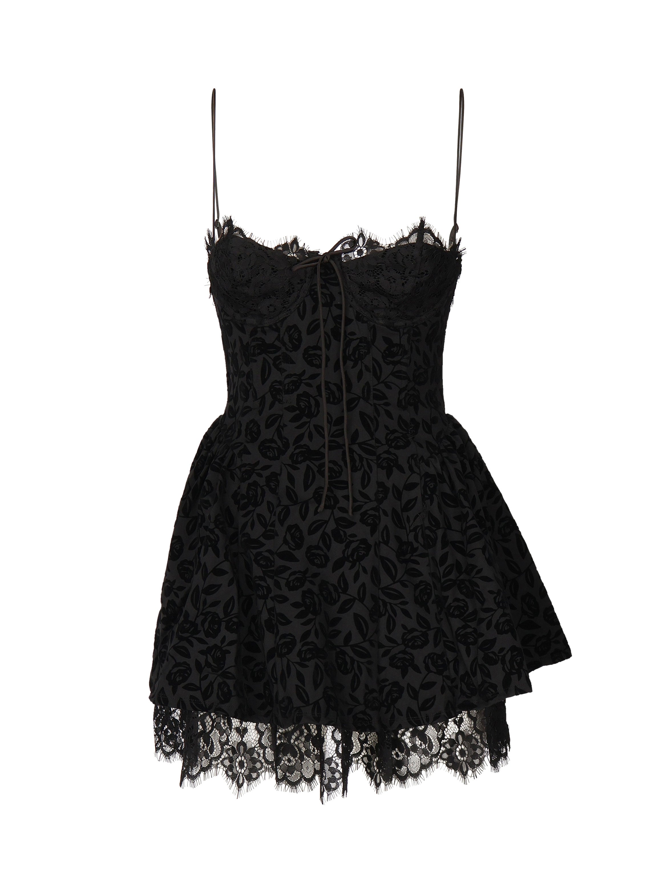 For Love & Lemons Dresses Black Polyester