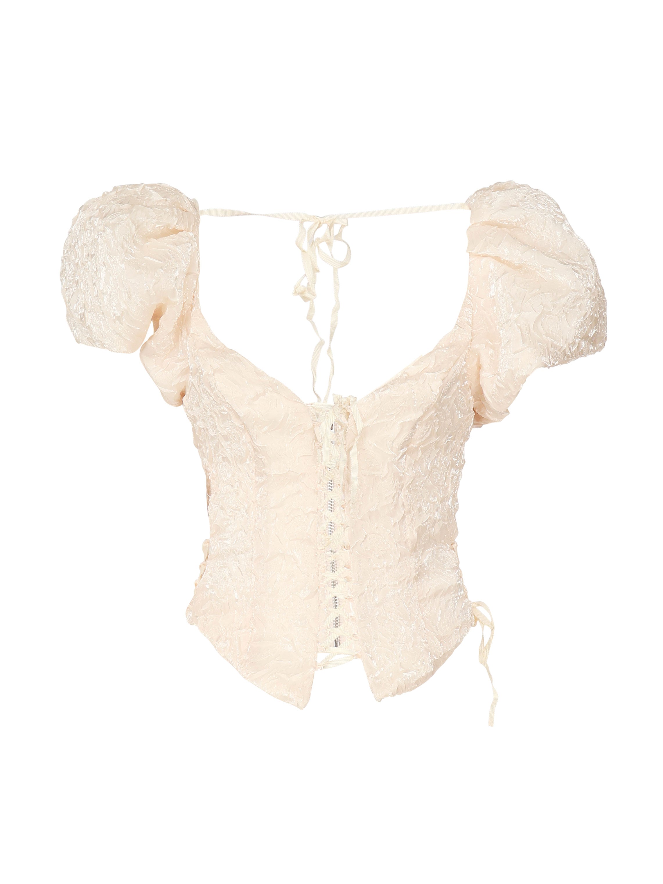 For Love & Lemons Top White Polyester