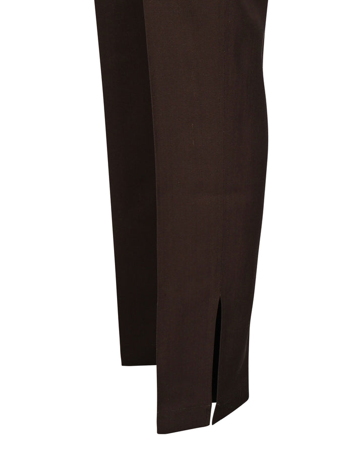 JACQUEMUS RTW Dark Brown Viscose