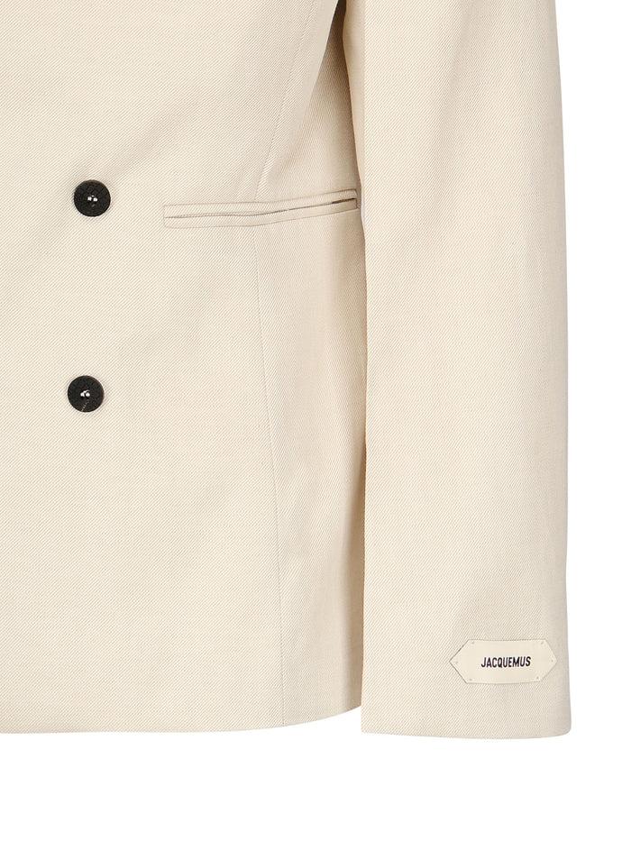 Jacquemus Jackets White Wool