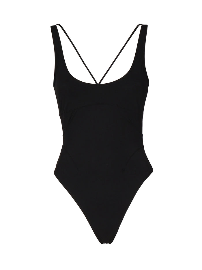 Jacquemus Sea Clothing Black Recycled Polyester