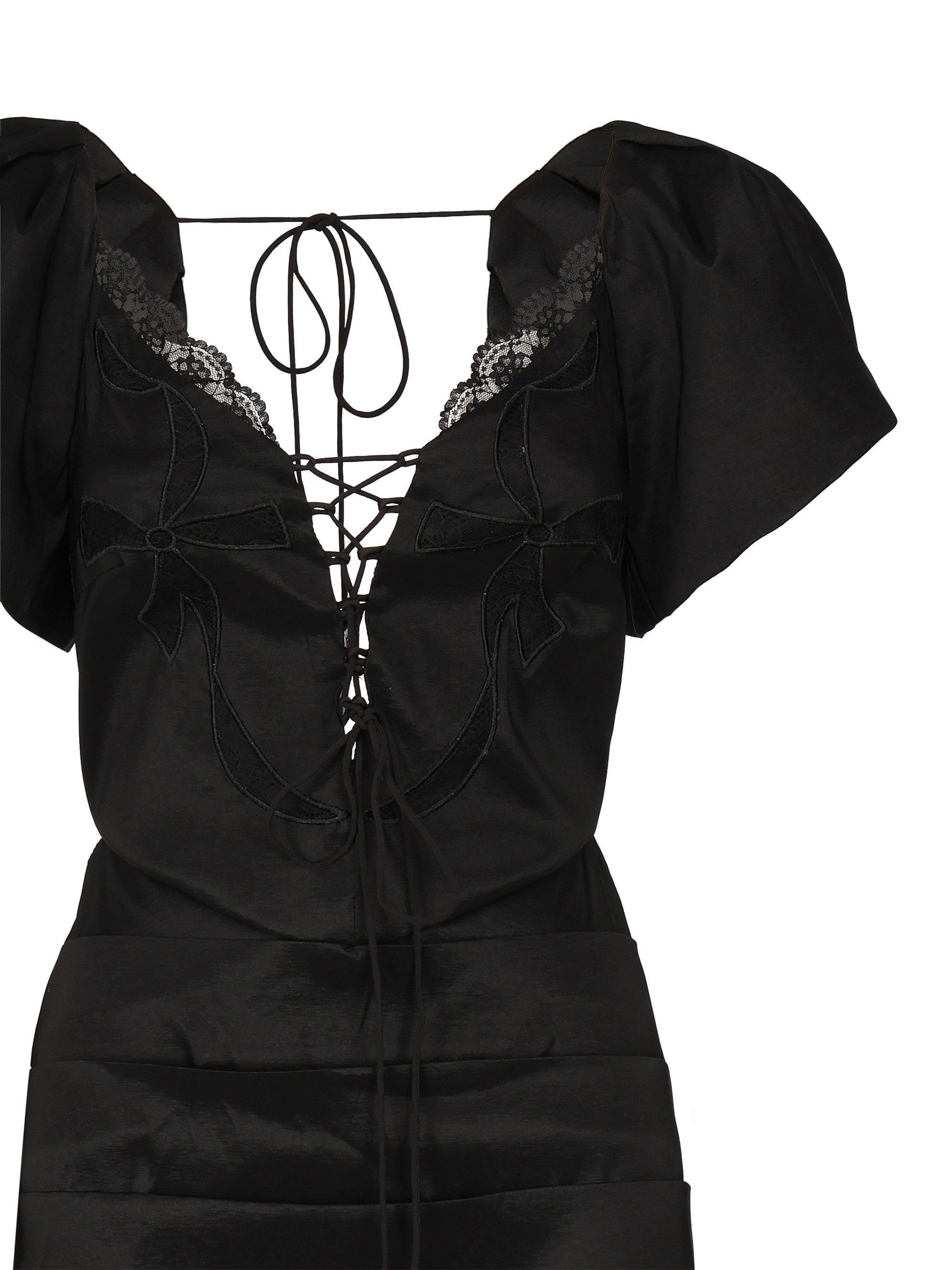 For Love & Lemons Dresses Black Polyester