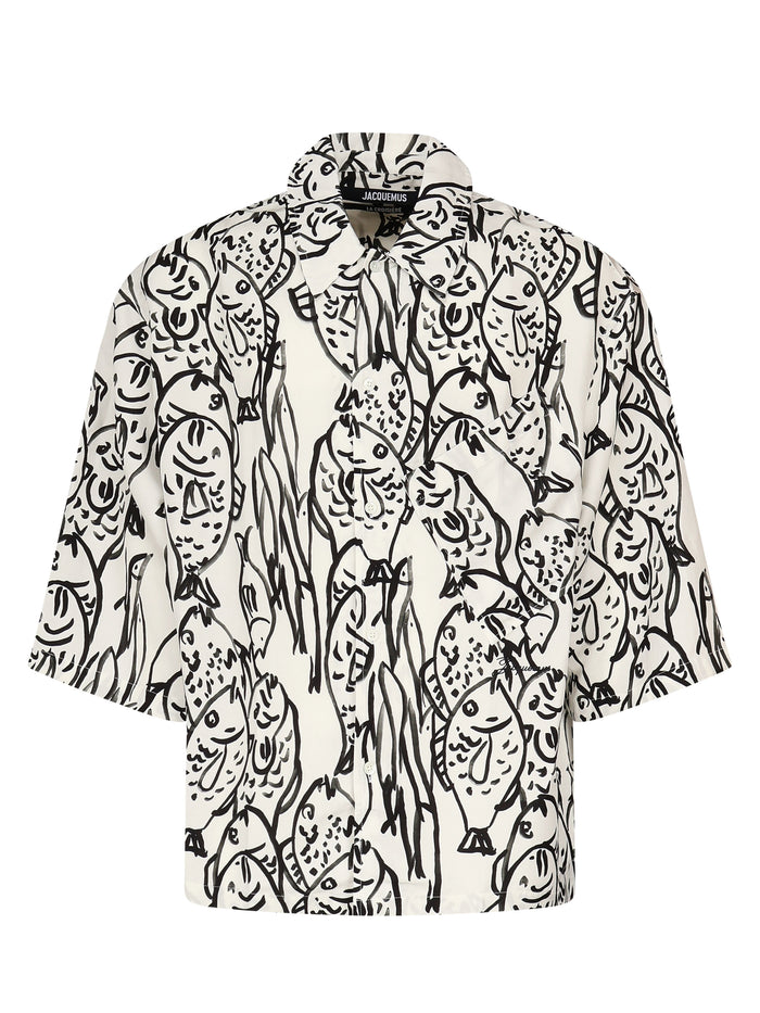 Jacquemus Shirts White Viscose