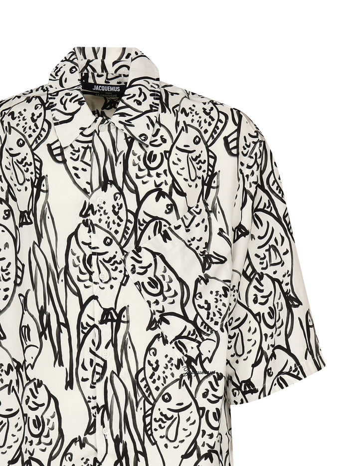 Jacquemus Shirts White Viscose