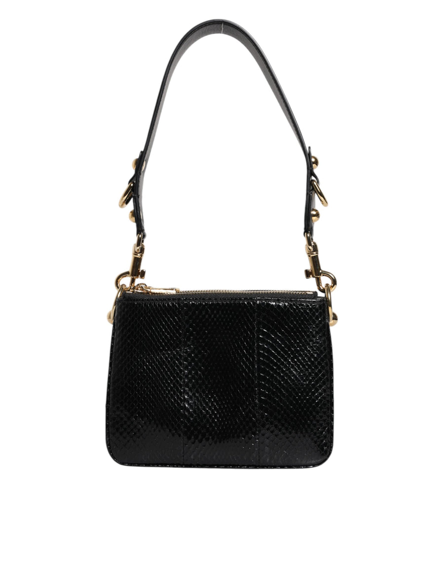 Dolce & Gabbana Leather shoulder bag in black