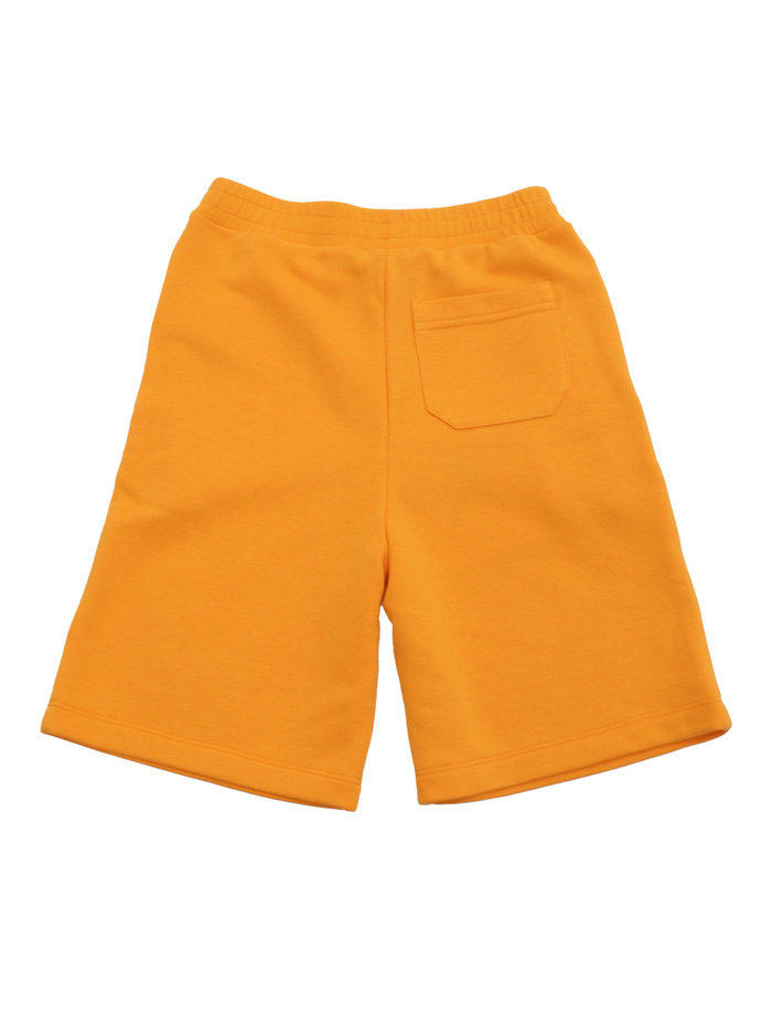 STAR- BOYS FLEECE SHORTS WIDE LEG - MULTISTAR PRINTED Orange