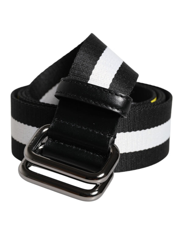 Dolce & Gabbana 100% Nylon belt in black