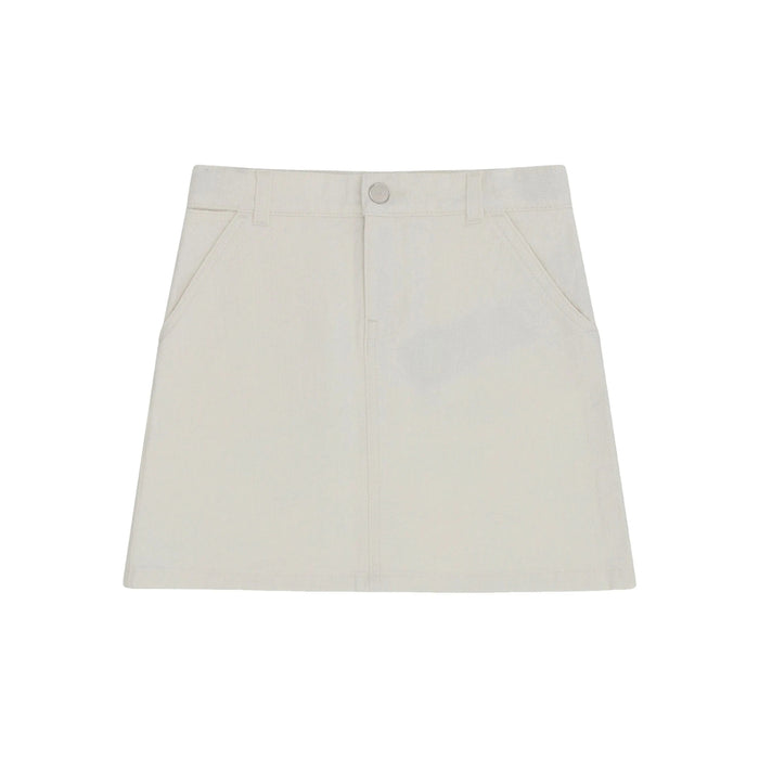 Skirt Gucci White Cotton: 100
