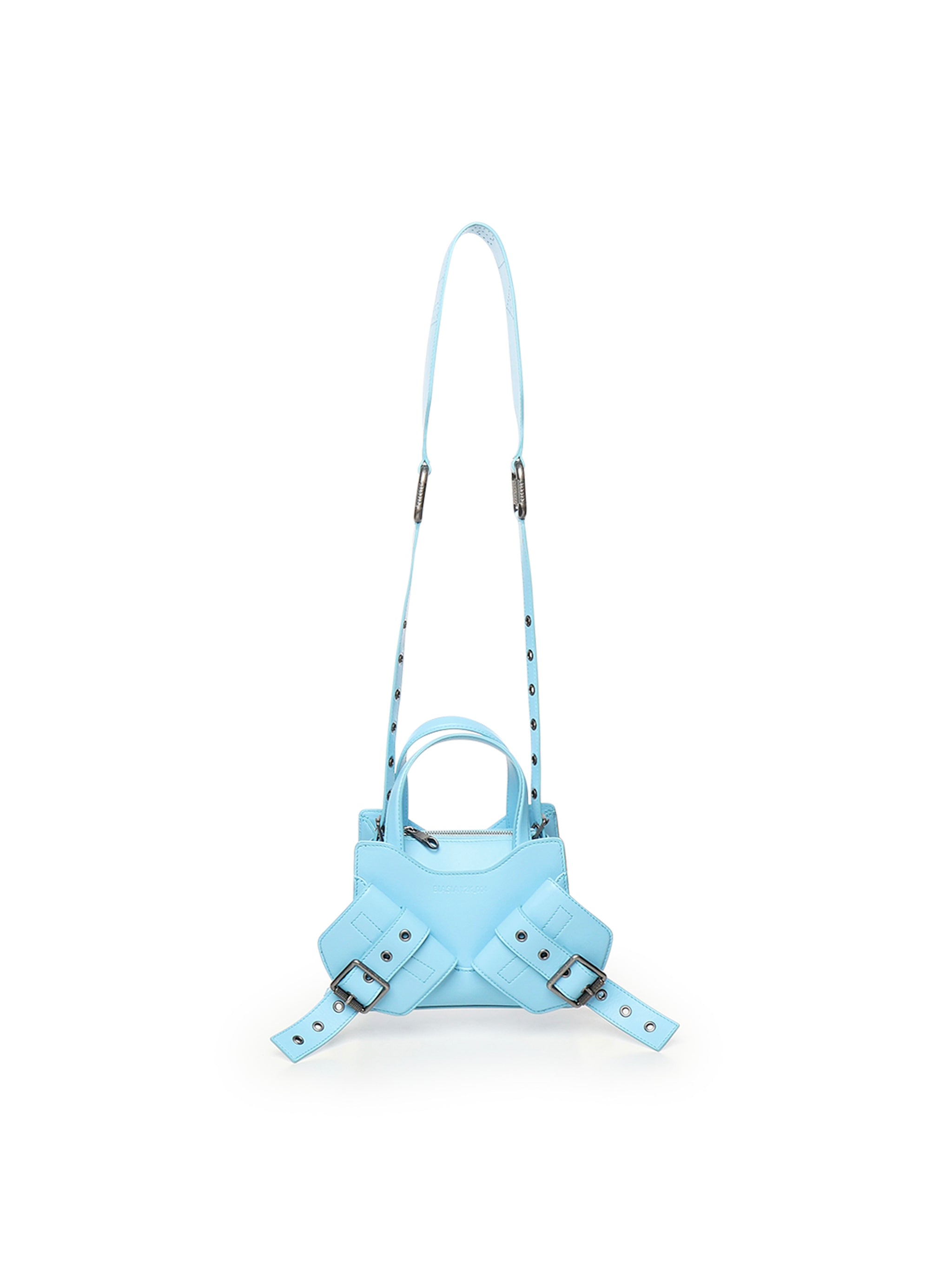 BIASIA Bags Blue Cowskin