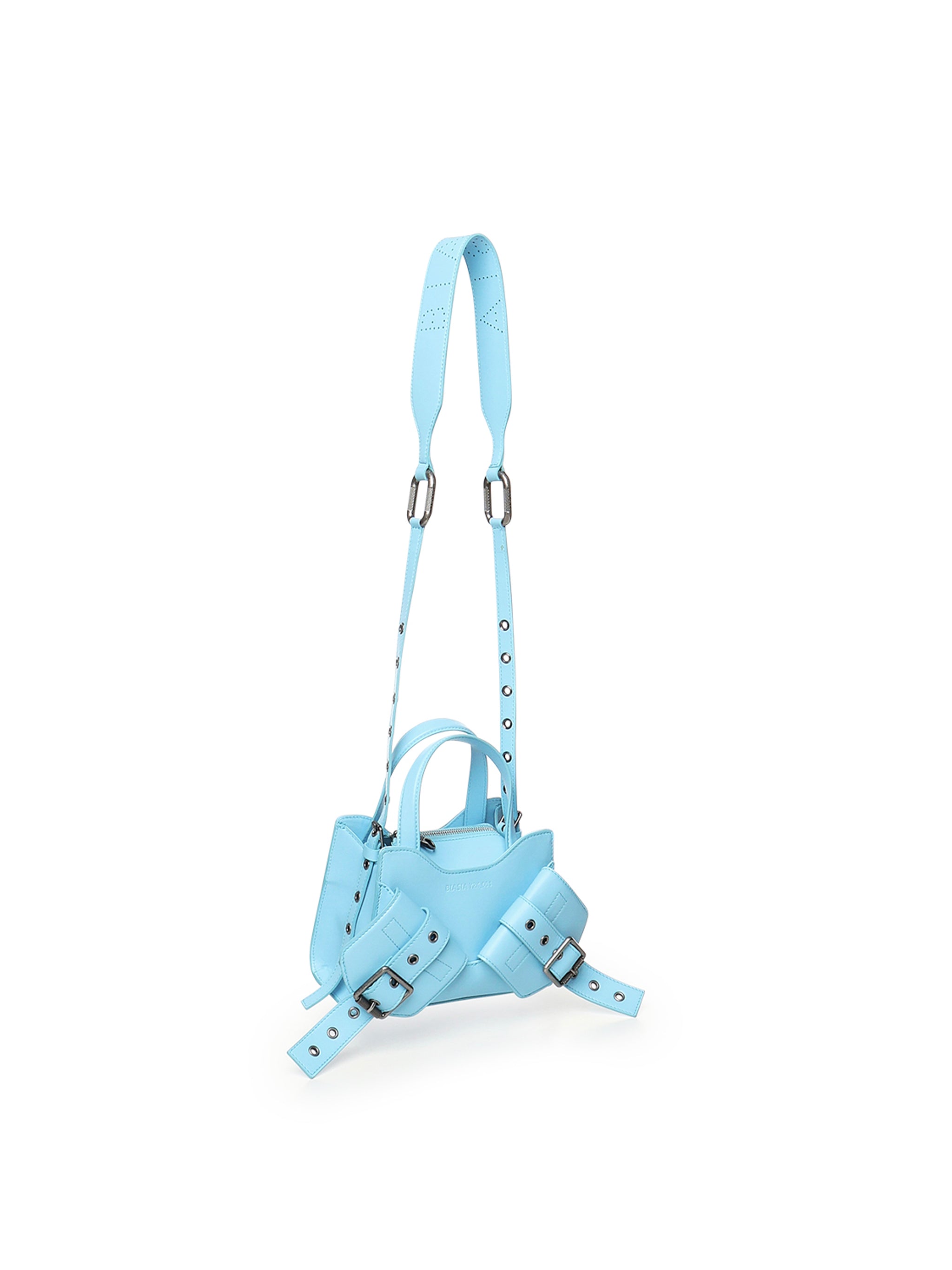 BIASIA Bags Blue Cowskin
