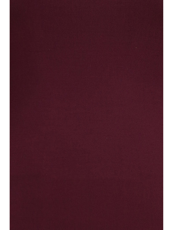Dress Silk Aubergine