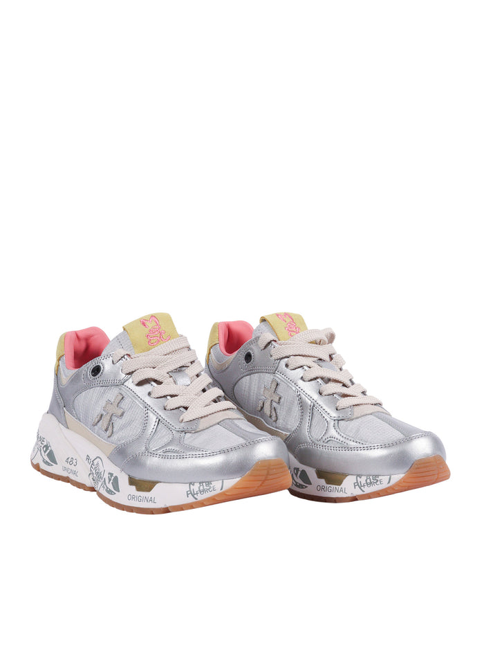 Mased Sneakers Silver