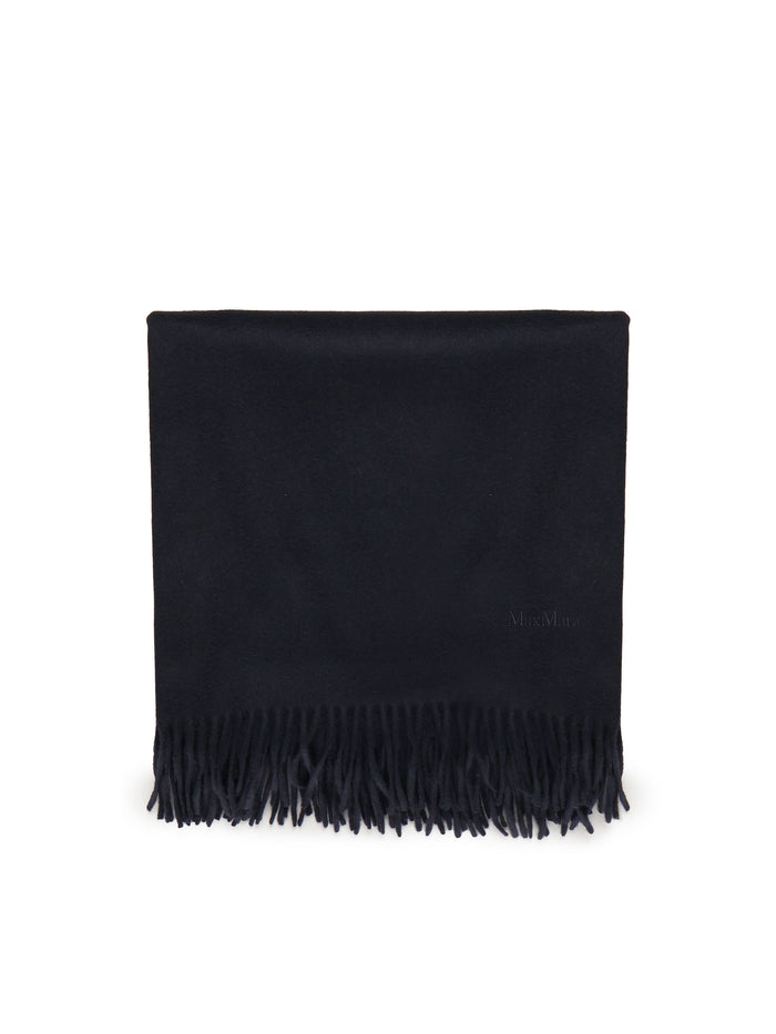 Max Mara Scarfs Blue Cashmere