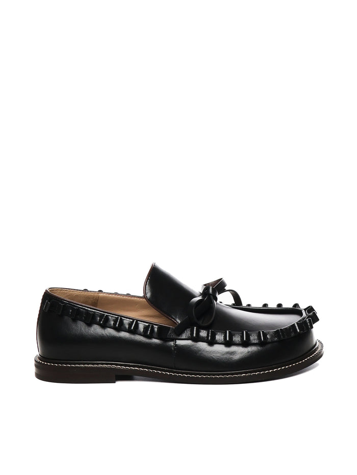 Jw Anderson Flat Shoes Black Calfskin