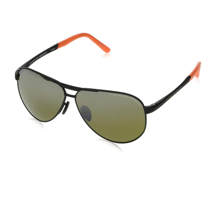 P8649 Nero Metal Occhiali Sole