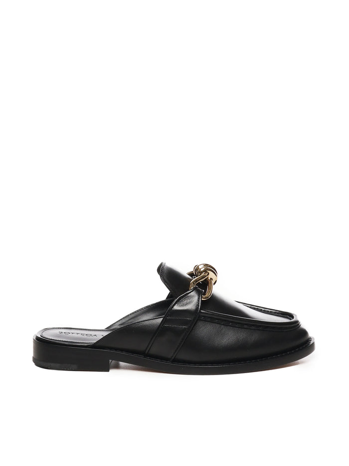 Bottega Veneta Flat Shoes Black Calfskin