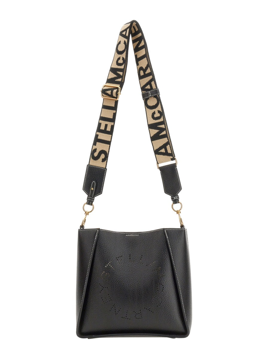 Shoulder Bag With Logo Black