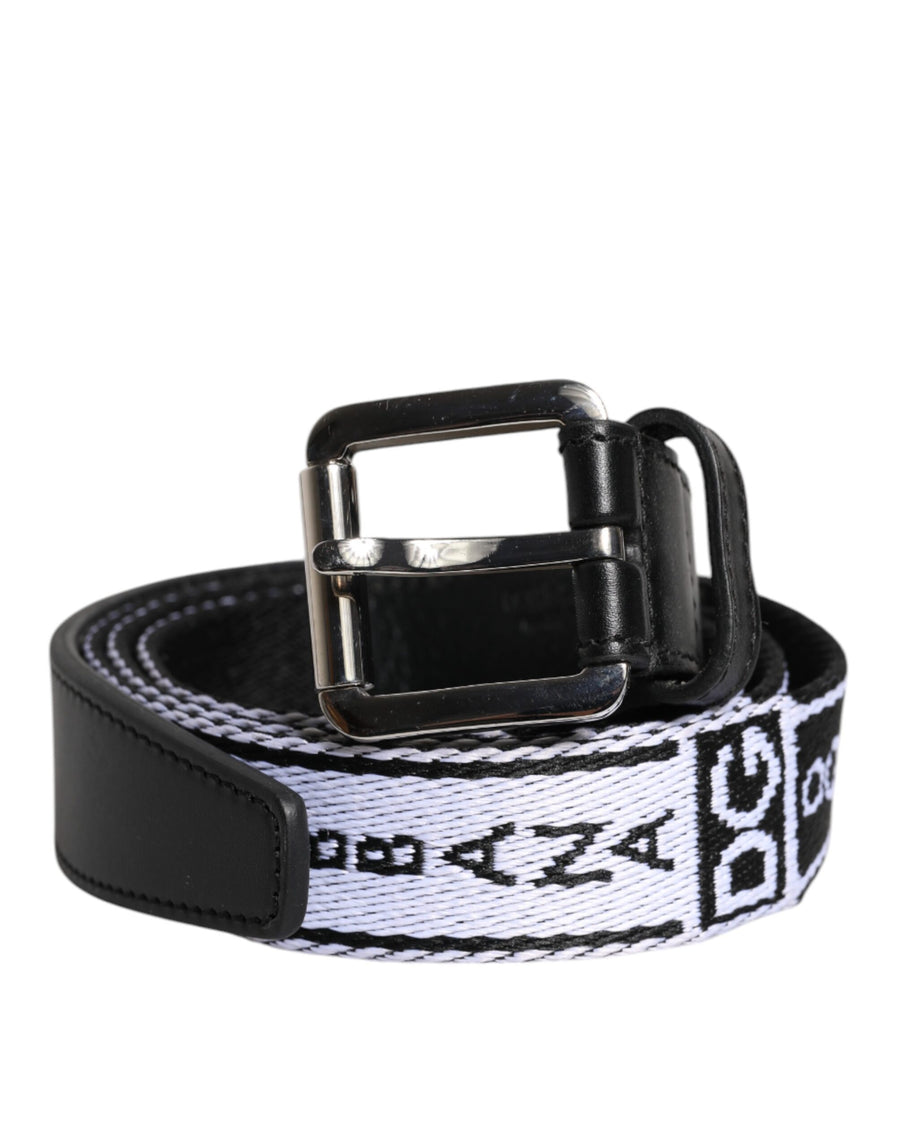 Dolce & Gabbana Nylon belt in black