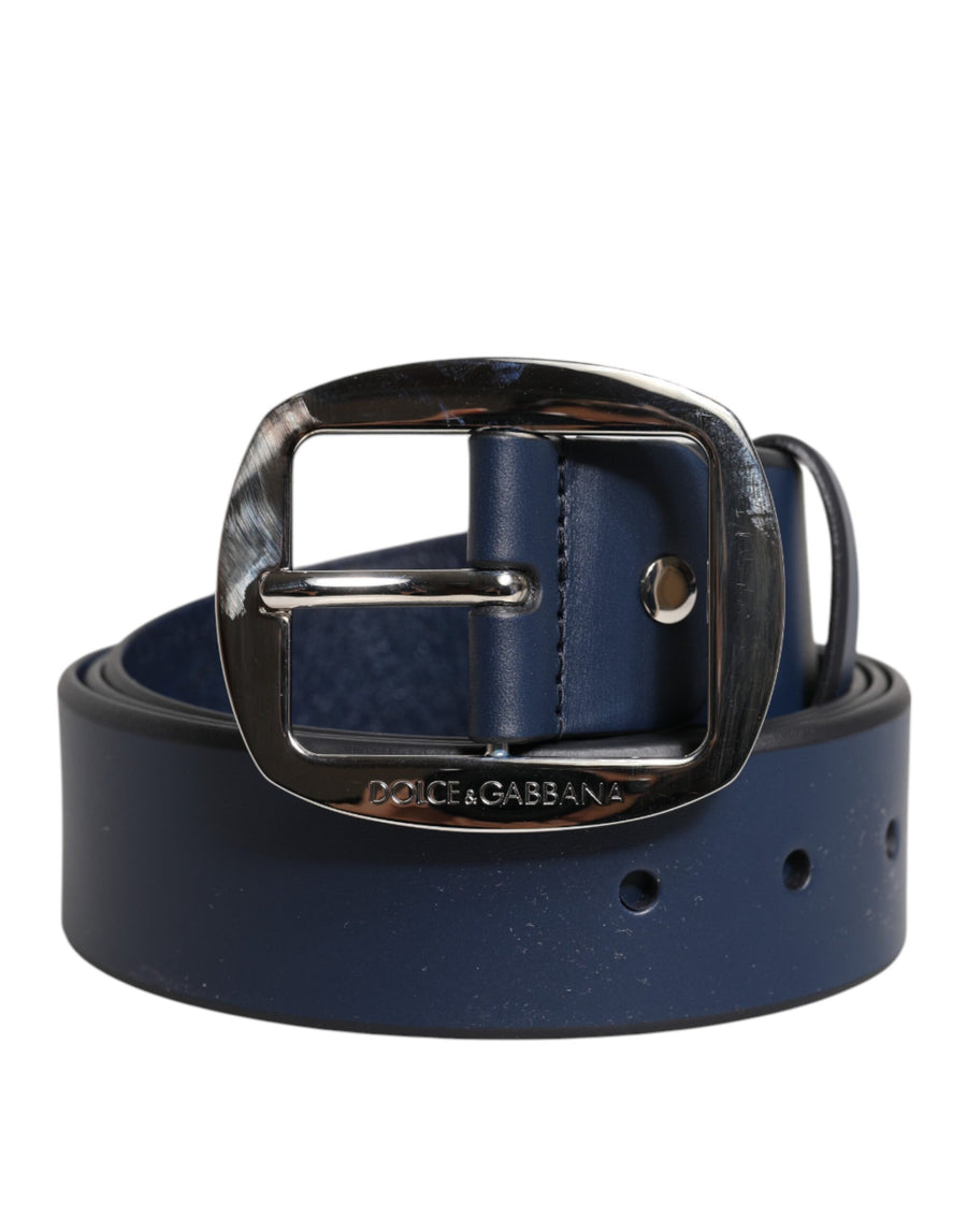 Dolce & Gabbana 100% Calf Leather belt in blue