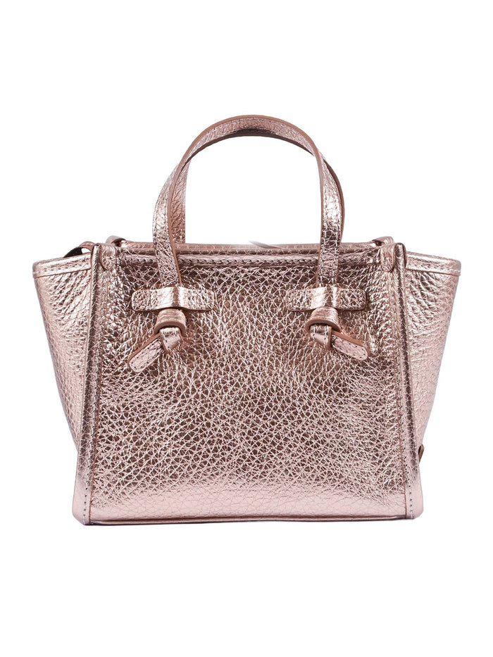 LEATHER BAG Pink Cow Shoulder