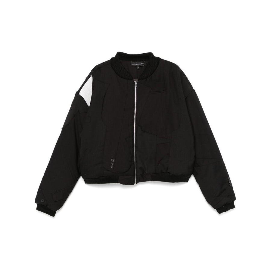 Who Decides War Padded Bomber Jacket Black : Nylon; Lining Polyester