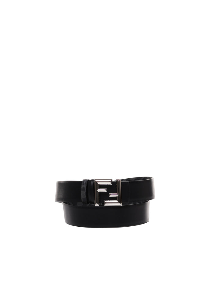 Fendi Belts Black Calfskin