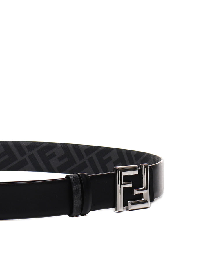 Fendi Belts Black Calfskin