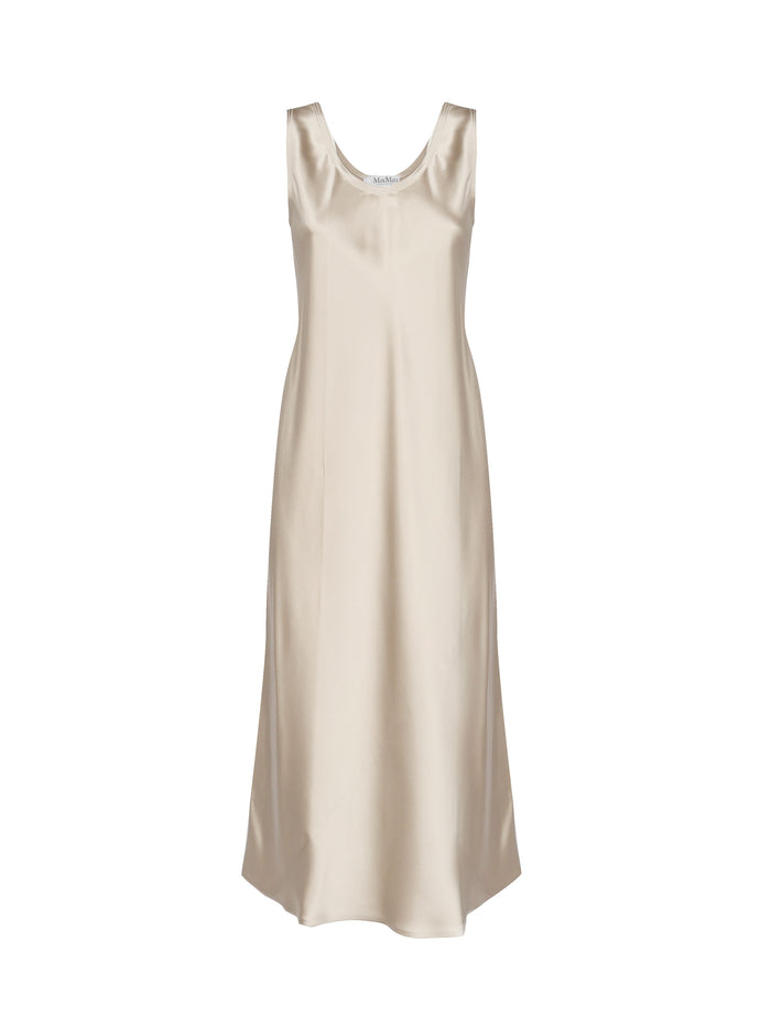 Max Mara Dresses Beige Silk