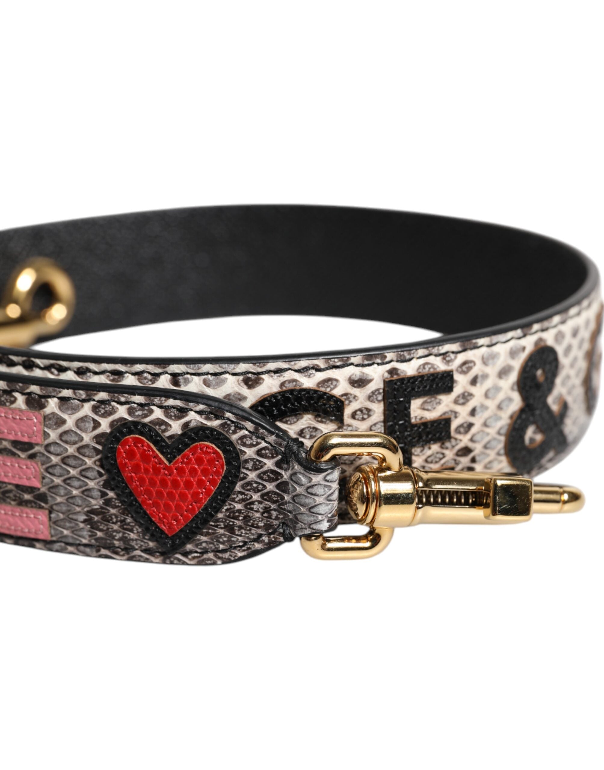 Multicolor Dg Amore Patch Bag Shoulder Strap Ayers Calf