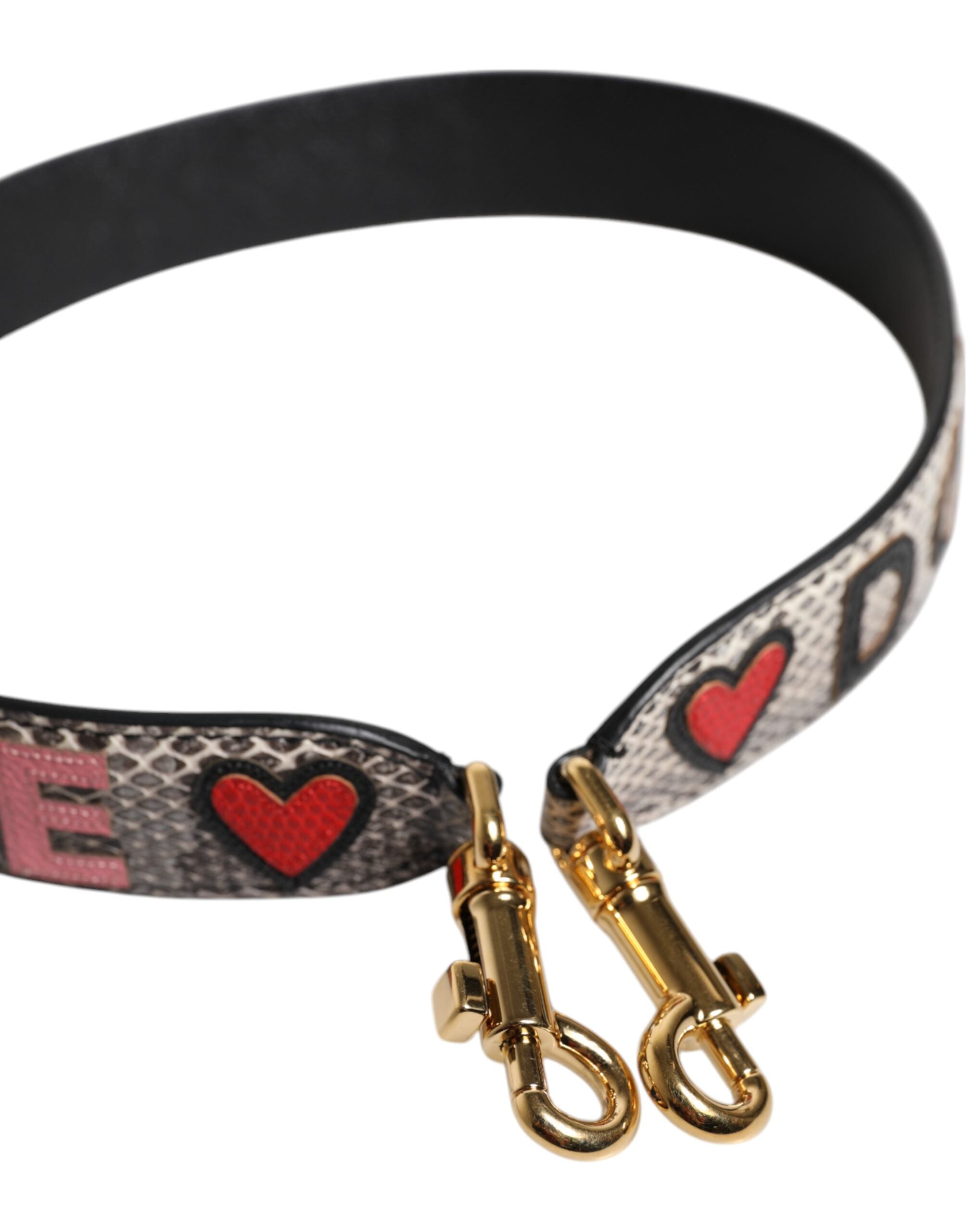 Multicolor Dg Amore Patch Bag Shoulder Strap Ayers Calf