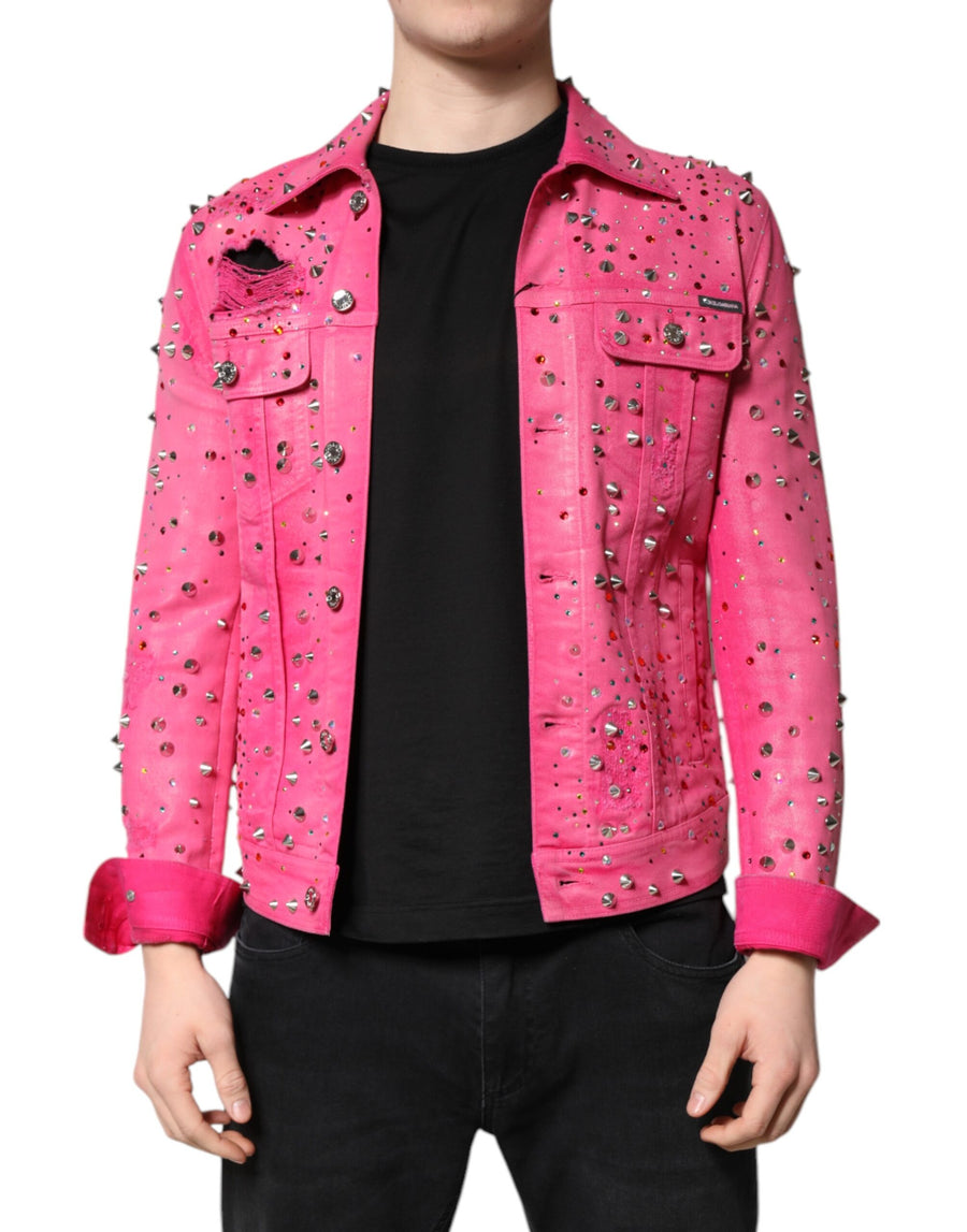 Dolce & Gabbana 98% Cotton jacket in pink