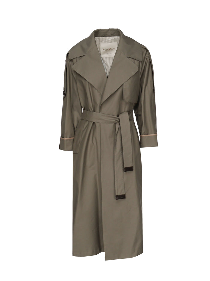 Max Mara The Cube Coats Green Cotton