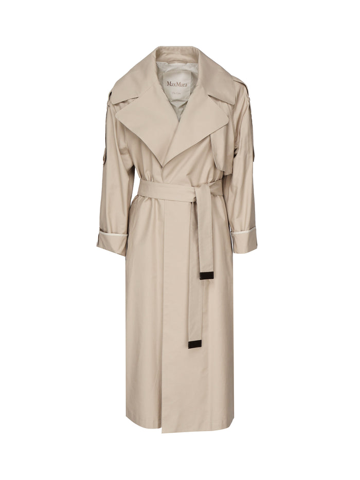 Max Mara The Cube Coats Beige Cotton
