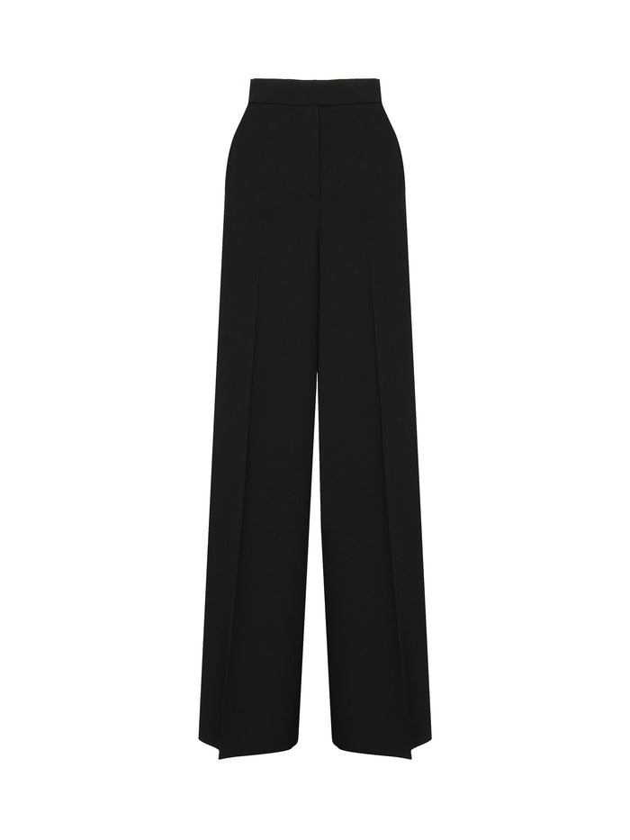 Max Mara Rtw Black Virgin Wool
